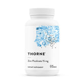 THORNE Zinc Picolinate 15 mg bottle front view highlighting daily immune support