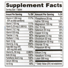 Three Pebbles Women's Over 50 tablet highlights convenient daily nourishment for energy metabolism.