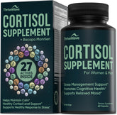 ThriveWave Cortisol Support bottle front for daily calm and focus.