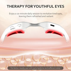Thryve Under Eye Red Light Therapy packaging and user guide