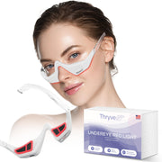 Thryve Under Eye Red Light Therapy panel close-up for skincare renewal