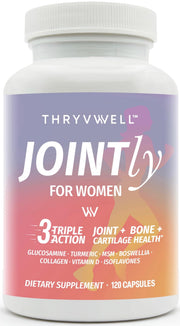 ThryvWell Jointly for Women bottle front promotes daily joint support