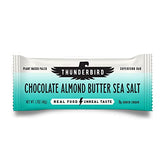 Barras Thunderbird energía chocolate almendra sal marina para entrenamientos.
