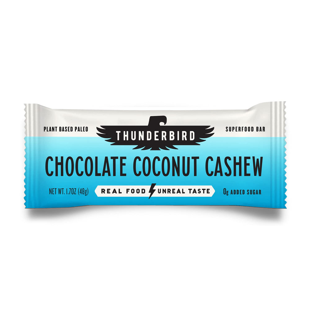 Thunderbird Bars six-count pack offers convenient on-the-go energy.