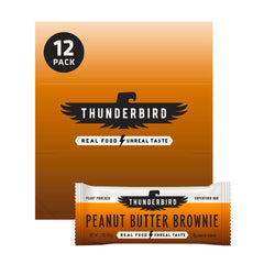 Thunderbird Bars no added sugar label with fruit and nuts.
