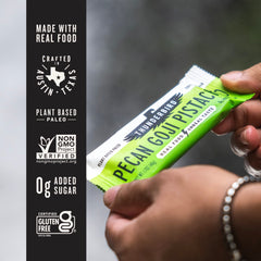 Serving idea: Thunderbird Energetica bar with coffee for a quick lift