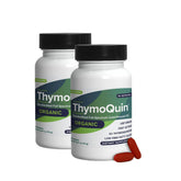 ThymoQuin organic black seed oil bottle showcasing premium USP-grade oil.