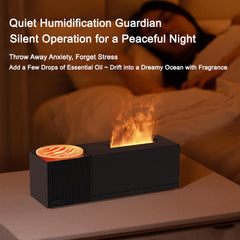 Tiandirenhe diffuser ambient flame light adds warm, cozy mood