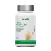 Tiens Cordyceps 100 Capsules bottle front view emphasizes daily wellness potential.