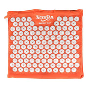 Tiger Tail Energy Mat neck-press demonstrates targeted relief and calm focus for neck tension