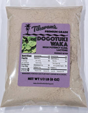 Tikaram kava powder Fiji Dogotuki Waka packaging highlights premium quality.
