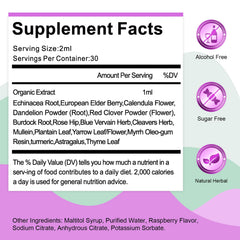 TIKOLUES label view emphasizes non-GMO status and herbal blend.