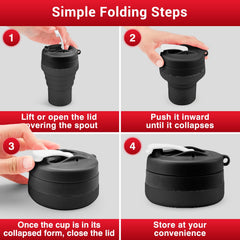 Tilcore shaker interior features non stick coating for easy release.