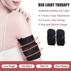 Closeup of Tirisia therapy wrap highlighting flexible fabric.