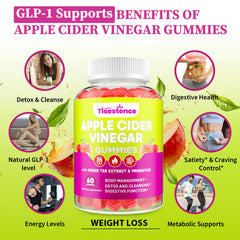 Tisestence Beet and Pomegranate Detox gummies suggest antioxidant support.