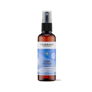 Tisserand Sleep Pillow Mist bottle with lavender aroma promotes calm for restful nights.