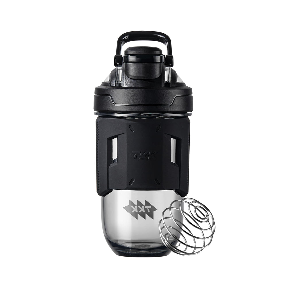 TKK Blender Shaker 24oz with blending ball blends protein smoothly after workouts.