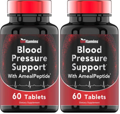 TNVitamins Blood Pressure Support bottle for daily use.