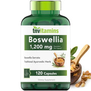 tnvitamins Boswellia extract capsules bottle shown for daily joint support