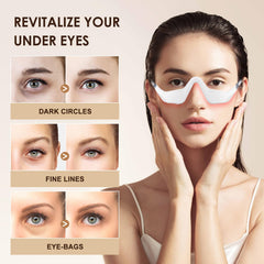 TOGECOS daily 10-minute massage image illustrating quick, relaxing eye care at home.