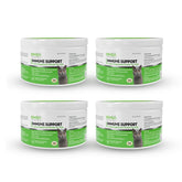 Tomlyn immune support daily L-Lysine powder bottle boosts feline wellness at meals.