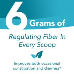 Tomorrow's Nutrition Sunfiber scoop beside the tub for easy dosing