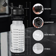 TONGRANG-LIFE 2-in-1 sip and straw design supports easy hydration