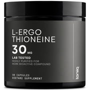 Toniiq Ergothioneine MitoPrime 30mg bottle supports daily antioxidant potential.