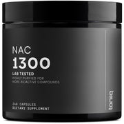 Toniiq NAC 1300mg bottle front showing high-dose option for daily use