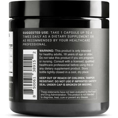 Toniiq NAD+ label close-up highlights ingredient notes and safety seals