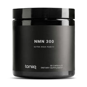 Toniiq NMN capsules bottle view for convenient daily NAD+ support