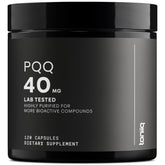 Toniiq PQQ 40mg bottle for daily energy support