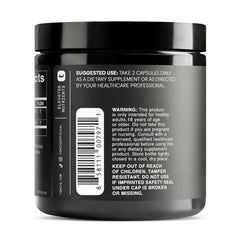 Toniiq Spermidine bottle side—clear label for informed daily use.