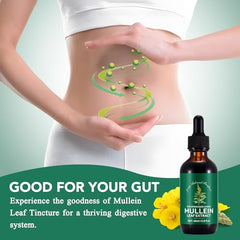 Tooffi Organic Mullein Leaf Extract label emphasizes organic purity