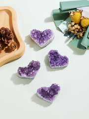 Top Plaza amethyst crystal cluster ideal for meditation or Reiki-inspired focus.