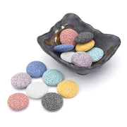 Top Plaza square ceramic warmer bowl with vintage edge for stylish aromatherapy