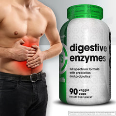 Top Secret Nutrition Prebiotics Probiotics capsules promote balanced gut microbiome.