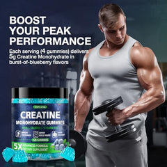 Topcapak Creatine Gummies gym bag ready for workouts.
