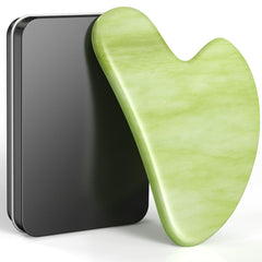 Tophld mint green jade Gua Sha face tool for facial massage