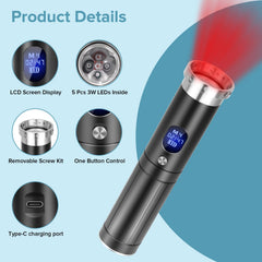 Topvent face-tip attached for targeted lip and mouth area with light