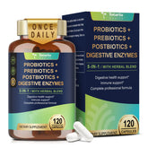 Totaria 5-in-1 probiotic bottle for daily gut support and balance