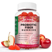 Totaria 9-in-1 probiotic fiber gummies bottle for daily digestion