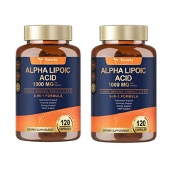 Totaria ALA capsules bottle view showing daily nerve support and antioxidant benefits