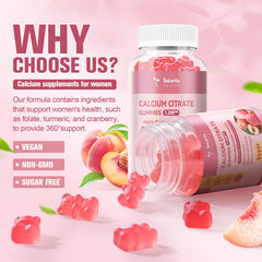 Totaria gummies featuring magnesium and zinc for immune support and vitality.