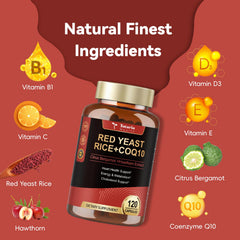 Totaria CoQ10 capsules close-up highlights energy support antioxidants.