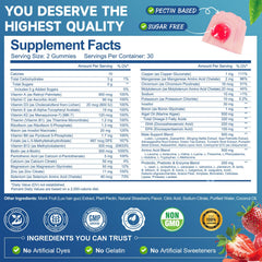 Totaria EAAs gummy close-up showing essential amino acids for muscle function