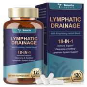 Totaria Lymphatic Drainage bottle pour for easy daily dosing