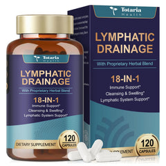 Totaria Lymphatic Drainage bottle pour for easy daily dosing