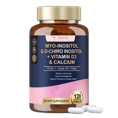 Totaria Myo-Inositol & D-Chiro Inositol 40:1 bottle front for balance and wellness