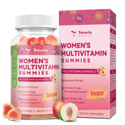Totaria sugar-free multivitamin gummies for women 14+ bottle promotes daily energy and immune support.